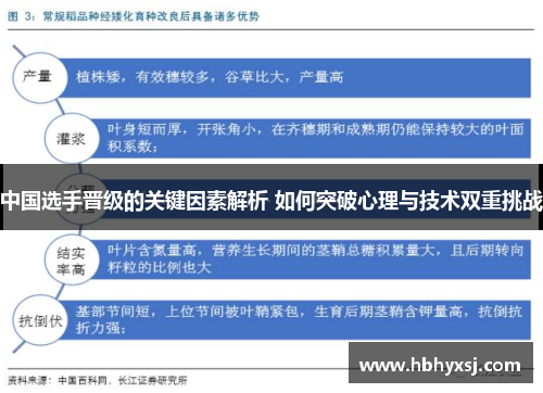 中国选手晋级的关键因素解析 如何突破心理与技术双重挑战